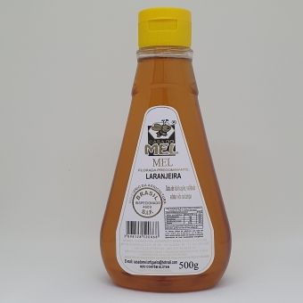 MEL DA FLOR LARANJEIRA BISNAGA 500g