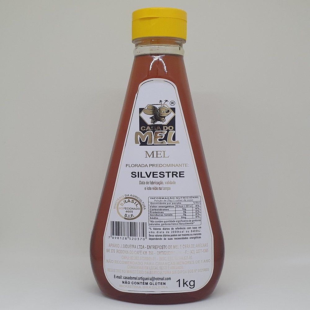 MEL DA FLOR SILVESTRE BISNAGA 1Kg
